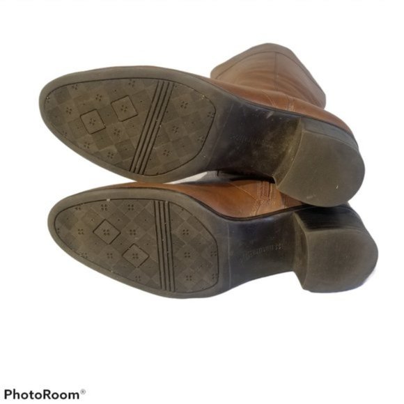 Naturalizer Womens Almond Toe Knee High Boots Tan Brown Size 8M Wide Calf - Picture 5 of 5